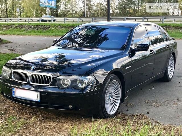 Чорний БМВ 760, об'ємом двигуна 6 л та пробігом 90 тис. км за 17000 $, фото 1 на Automoto.ua