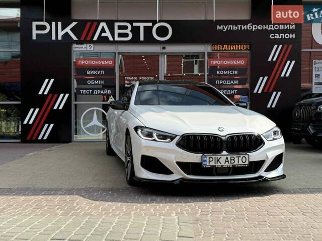Білий БМВ 8 Series Gran Coupe, об'ємом двигуна 4.4 л та пробігом 48 тис. км за 66900 $, фото 1 на Automoto.ua