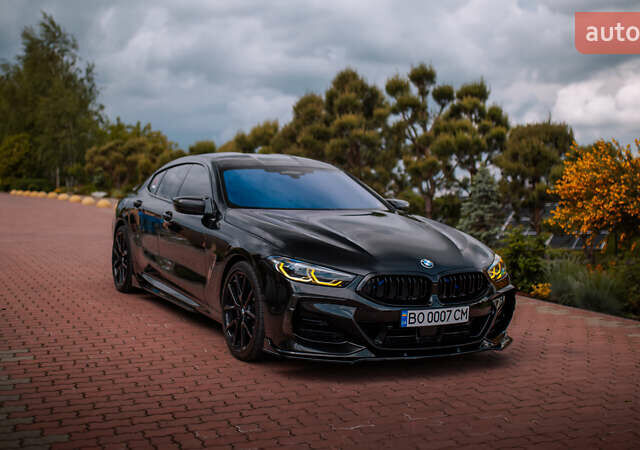 Черный БМВ 8 Series Gran Coupe, объемом двигателя 4.4 л и пробегом 19 тыс. км за 84000 $, фото 1 на Automoto.ua