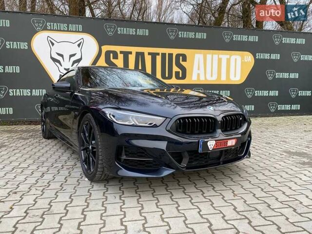 Синий БМВ 8 Series Gran Coupe, объемом двигателя 3 л и пробегом 20 тыс. км за 77000 $, фото 1 на Automoto.ua