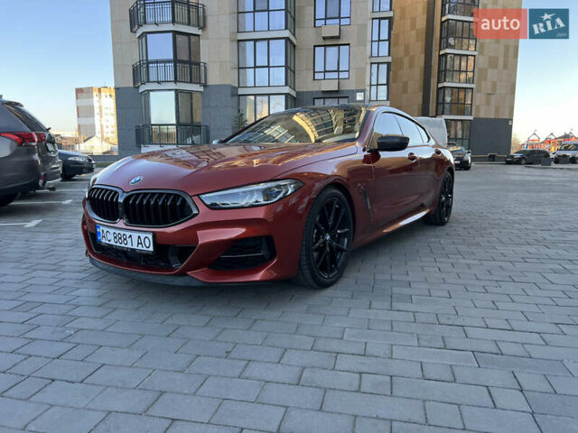Оранжевый БМВ 8 Series Gran Coupe, объемом двигателя 4.39 л и пробегом 19 тыс. км за 89000 $, фото 1 на Automoto.ua