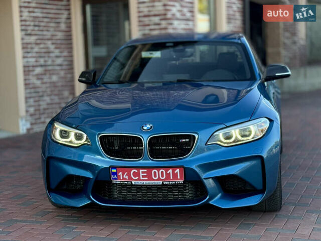 Синий БМВ M2, объемом двигателя 3 л и пробегом 88 тыс. км за 35500 $, фото 1 на Automoto.ua