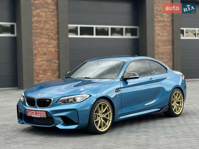 Синий БМВ M2, объемом двигателя 3 л и пробегом 88 тыс. км за 35900 $, фото 1 на Automoto.ua
