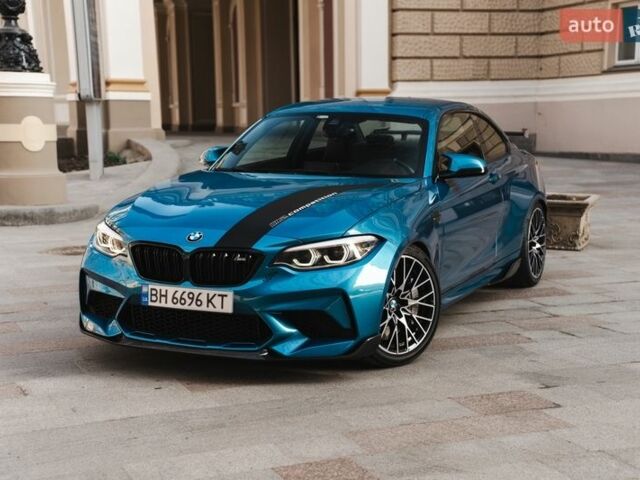 Синий БМВ M2, объемом двигателя 2.98 л и пробегом 68 тыс. км за 56000 $, фото 1 на Automoto.ua