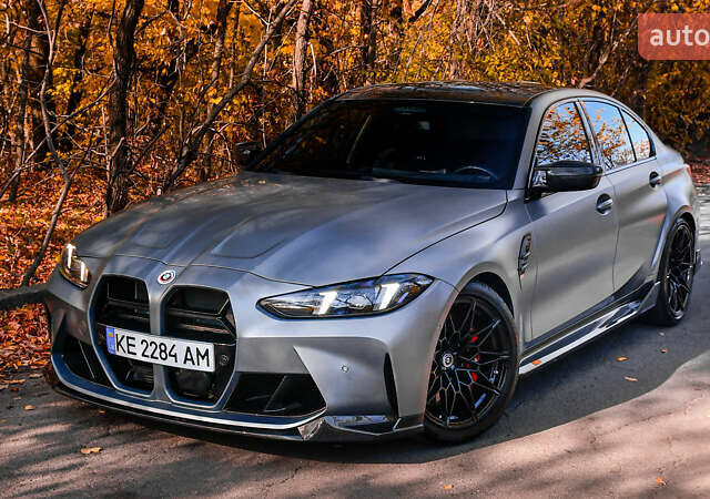 БМВ М3 2022 в Днепре (Днепропетровске) на Automoto.ua Серый БМВ М3, объемом двигателя 2.99 л и пробегом 27 тыс. км за 100000 $, фото 1 на Automoto.ua