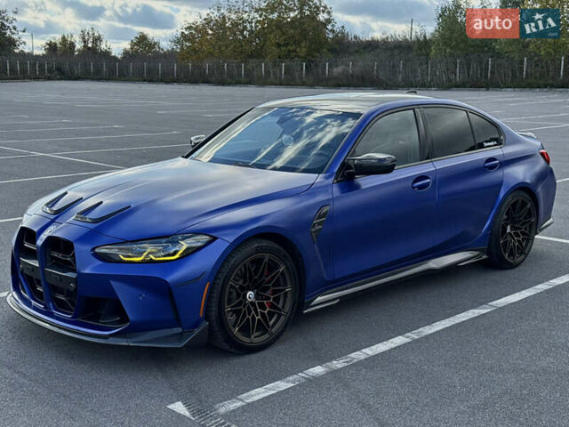 БМВ М3 2022 в Виннице на Automoto.ua Синий БМВ М3, объемом двигателя 2.99 л и пробегом 38 тыс. км за 75000 $, фото 1 на Automoto.ua