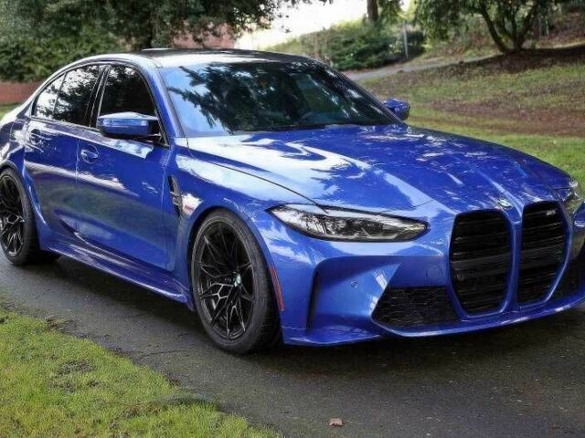 Синий БМВ М3, объемом двигателя 3 л и пробегом 45 тыс. км за 35000 $, фото 1 на Automoto.ua