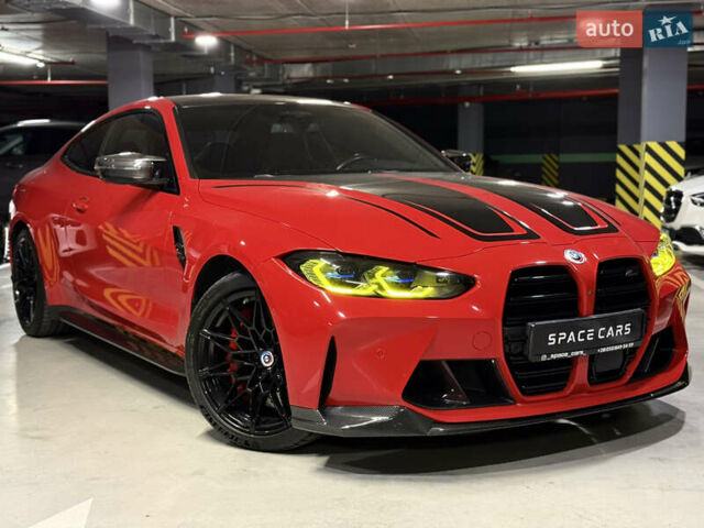 Красный БМВ M4, объемом двигателя 3 л и пробегом 36 тыс. км за 88000 $, фото 1 на Automoto.ua