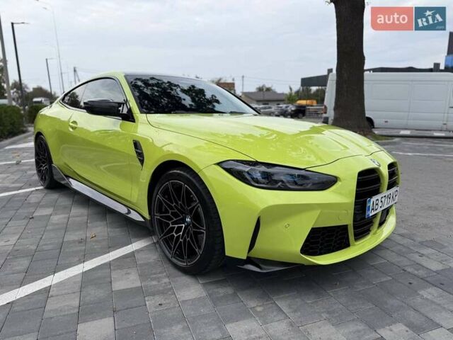 Желтый БМВ M4, объемом двигателя 2.99 л и пробегом 8 тыс. км за 83900 $, фото 1 на Automoto.ua