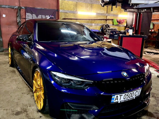 Синий БМВ M4, объемом двигателя 2.98 л и пробегом 135 тыс. км за 38000 $, фото 1 на Automoto.ua
