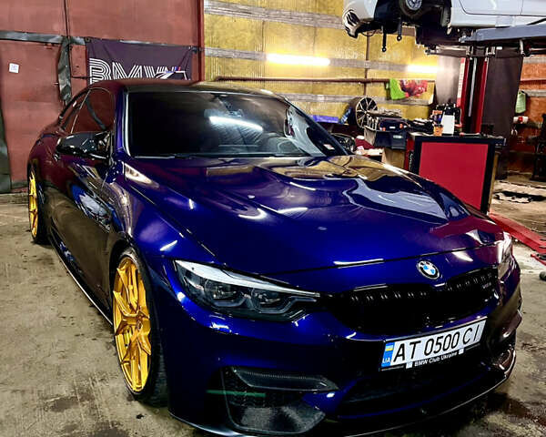 Синий БМВ M4, объемом двигателя 2.98 л и пробегом 135 тыс. км за 38000 $, фото 1 на Automoto.ua