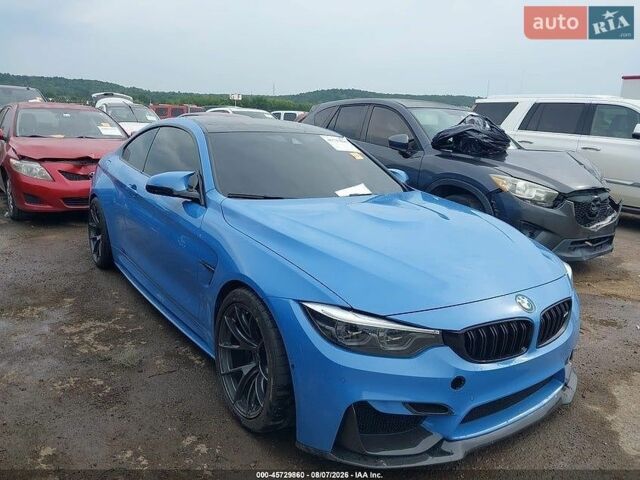 Синий БМВ M4, объемом двигателя 2.98 л и пробегом 64 тыс. км за 17500 $, фото 1 на Automoto.ua