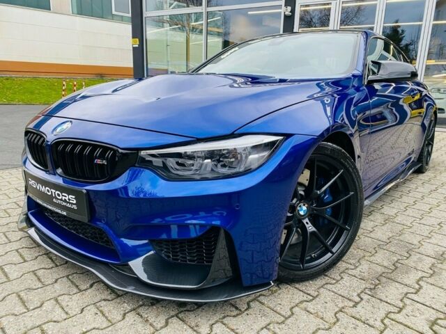 Синий БМВ M4, объемом двигателя 3 л и пробегом 18 тыс. км за 85000 $, фото 1 на Automoto.ua
