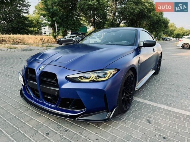 Синий БМВ M4, объемом двигателя 2.99 л и пробегом 38 тыс. км за 65900 $, фото 1 на Automoto.ua