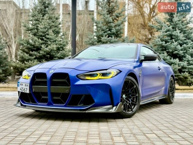 Синий БМВ M4, объемом двигателя 2.99 л и пробегом 38 тыс. км за 62500 $, фото 1 на Automoto.ua