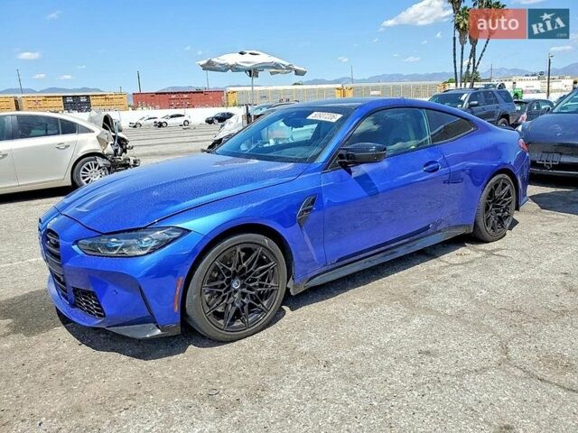 Синий БМВ M4, объемом двигателя 2.99 л и пробегом 38 тыс. км за 32000 $, фото 1 на Automoto.ua