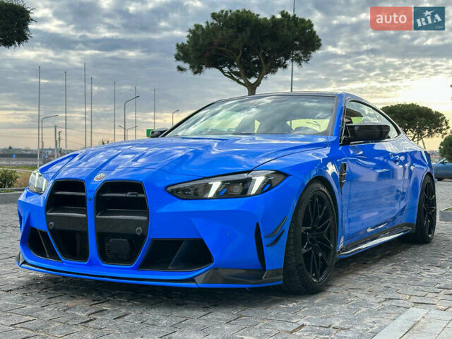 Синий БМВ M4, объемом двигателя 2.99 л и пробегом 25 тыс. км за 93000 $, фото 1 на Automoto.ua