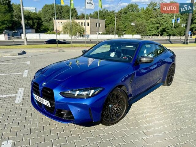 Синий БМВ M4, объемом двигателя 2.99 л и пробегом 9 тыс. км за 118000 $, фото 1 на Automoto.ua