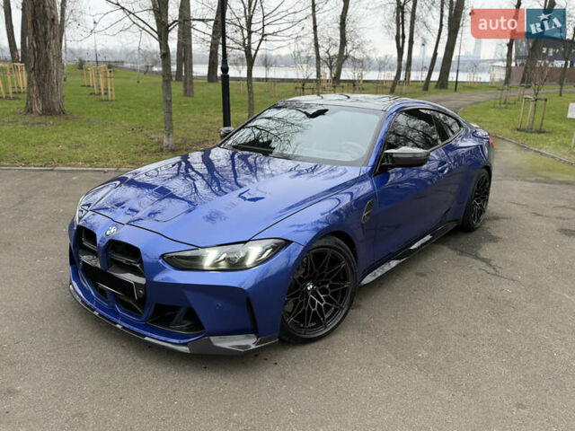 Синий БМВ M4, объемом двигателя 2.99 л и пробегом 12 тыс. км за 117000 $, фото 1 на Automoto.ua