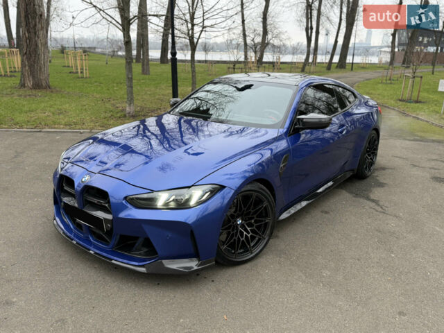 Синий БМВ M4, объемом двигателя 2.99 л и пробегом 21 тыс. км за 98000 $, фото 1 на Automoto.ua