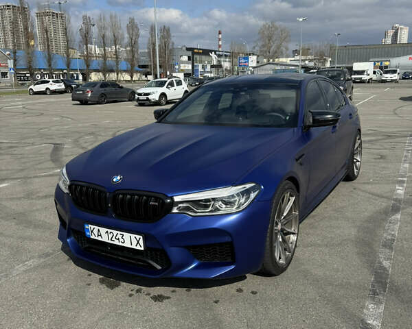 Синий БМВ М5, объемом двигателя 4.39 л и пробегом 80 тыс. км за 58000 $, фото 1 на Automoto.ua