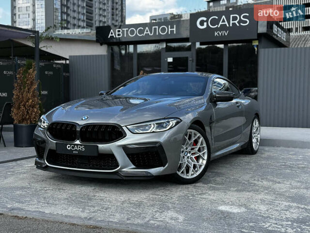 Серый БМВ M8, объемом двигателя 4.4 л и пробегом 17 тыс. км за 109000 $, фото 1 на Automoto.ua