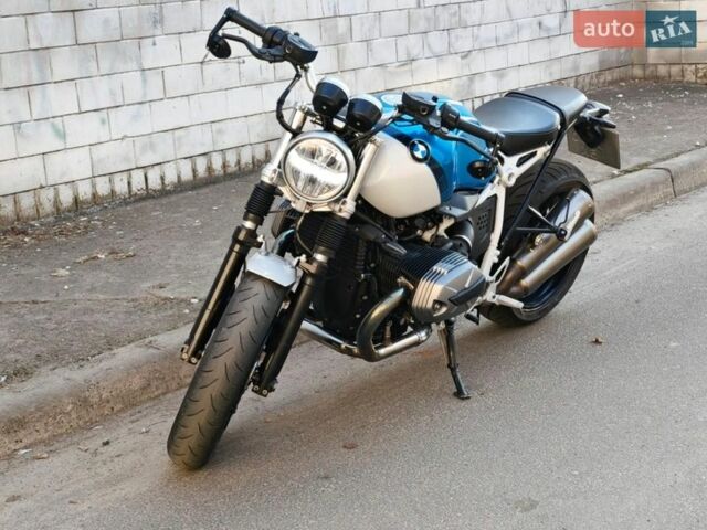 Синий БМВ R nineT, объемом двигателя 1.17 л и пробегом 10 тыс. км за 13999 $, фото 1 на Automoto.ua