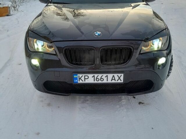 Черный БМВ Х1, объемом двигателя 2 л и пробегом 212 тыс. км за 12500 $, фото 1 на Automoto.ua