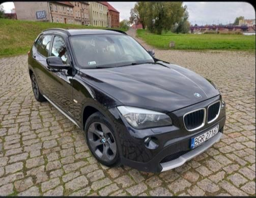 Черный БМВ Х1, объемом двигателя 2 л и пробегом 300 тыс. км за 8750 $, фото 1 на Automoto.ua