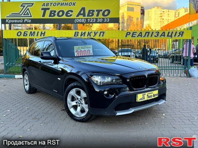 Чорний БМВ Х1, об'ємом двигуна 2 л та пробігом 183 тис. км за 13800 $, фото 1 на Automoto.ua