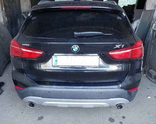 Черный БМВ Х1, объемом двигателя 2 л и пробегом 120 тыс. км за 9900 $, фото 1 на Automoto.ua