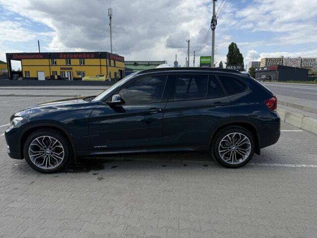 Синий БМВ Х1, объемом двигателя 2 л и пробегом 84 тыс. км за 13500 $, фото 1 на Automoto.ua