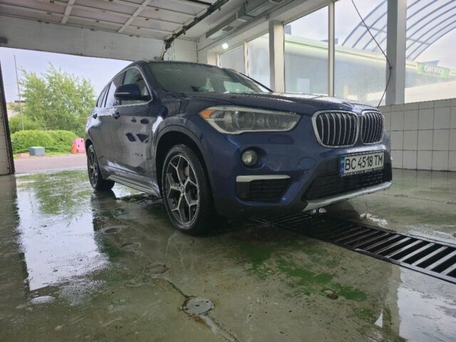 Синий БМВ Х1, объемом двигателя 2 л и пробегом 198 тыс. км за 15800 $, фото 1 на Automoto.ua