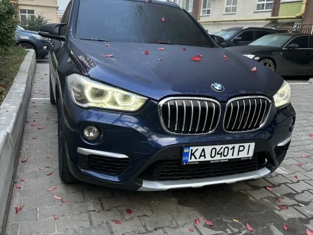 Синій БМВ Х1, об'ємом двигуна 2 л та пробігом 91 тис. км за 19500 $, фото 1 на Automoto.ua
