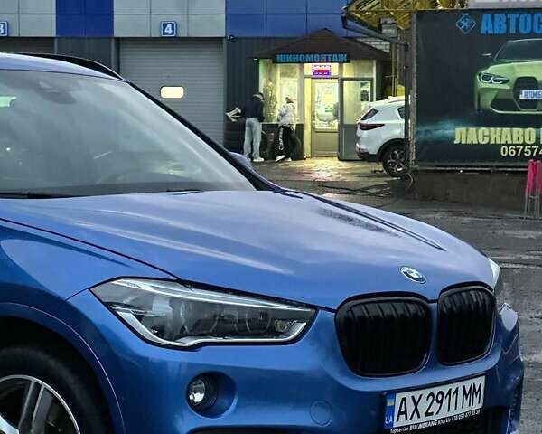 Синій БМВ Х1, об'ємом двигуна 2 л та пробігом 180 тис. км за 18500 $, фото 1 на Automoto.ua