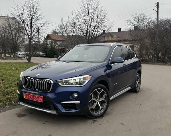 Синий БМВ Х1, объемом двигателя 2 л и пробегом 204 тыс. км за 16500 $, фото 1 на Automoto.ua