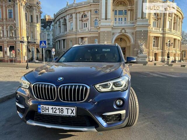 Синий БМВ Х1, объемом двигателя 2 л и пробегом 53 тыс. км за 18900 $, фото 1 на Automoto.ua