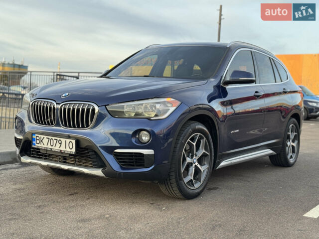Синий БМВ Х1, объемом двигателя 2 л и пробегом 209 тыс. км за 14500 $, фото 1 на Automoto.ua