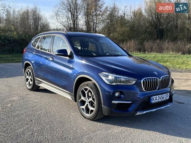 Синий БМВ Х1, объемом двигателя 2 л и пробегом 125 тыс. км за 23388 $, фото 1 на Automoto.ua