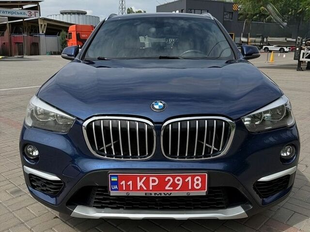 Синій БМВ Х1, об'ємом двигуна 2 л та пробігом 163 тис. км за 18500 $, фото 1 на Automoto.ua