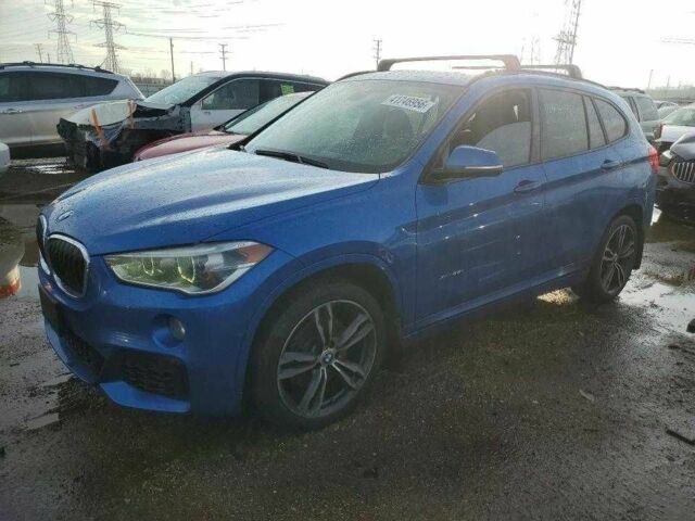 Синий БМВ Х1, объемом двигателя 2 л и пробегом 88 тыс. км за 2900 $, фото 1 на Automoto.ua