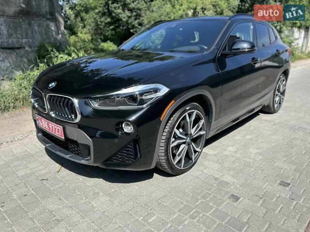 Черный БМВ X2, объемом двигателя 2 л и пробегом 46 тыс. км за 23500 $, фото 1 на Automoto.ua
