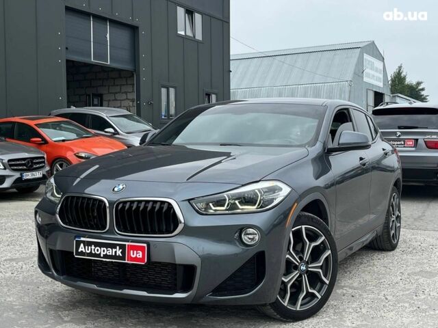 Серый БМВ X2, объемом двигателя 2 л и пробегом 130 тыс. км за 21990 $, фото 1 на Automoto.ua