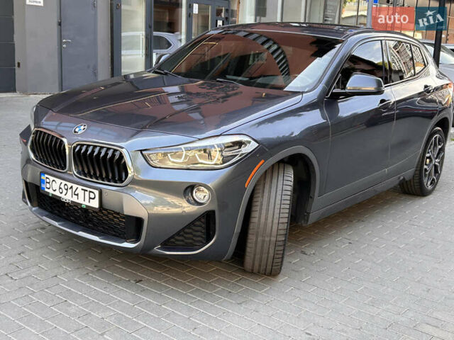 Серый БМВ X2, объемом двигателя 2 л и пробегом 132 тыс. км за 21800 $, фото 1 на Automoto.ua