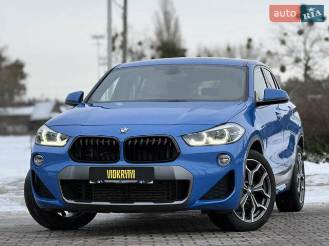 Синий БМВ X2, объемом двигателя 2 л и пробегом 166 тыс. км за 19650 $, фото 1 на Automoto.ua
