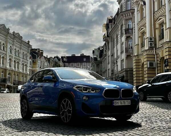 Синий БМВ X2, объемом двигателя 2 л и пробегом 120 тыс. км за 25300 $, фото 1 на Automoto.ua