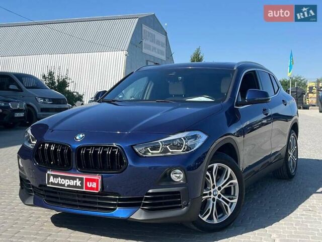 Синий БМВ X2, объемом двигателя 2 л и пробегом 133 тыс. км за 20290 $, фото 1 на Automoto.ua