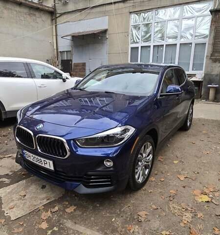 Синий БМВ X2, объемом двигателя 2 л и пробегом 48 тыс. км за 24000 $, фото 1 на Automoto.ua
