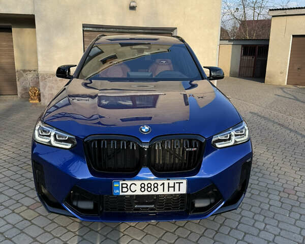 Синий БМВ X3 M, объемом двигателя 2.99 л и пробегом 30 тыс. км за 72000 $, фото 1 на Automoto.ua