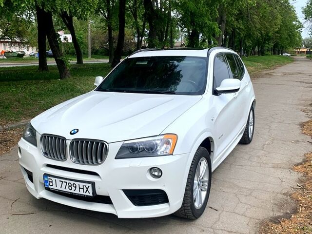 Белый БМВ Х3, объемом двигателя 3 л и пробегом 200 тыс. км за 12300 $, фото 1 на Automoto.ua